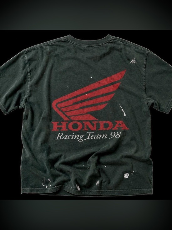 Urban Outfitters Other - Urban Outfitters ’Honda Motorsports’ Paint Splatter Tee - Size S - NWT